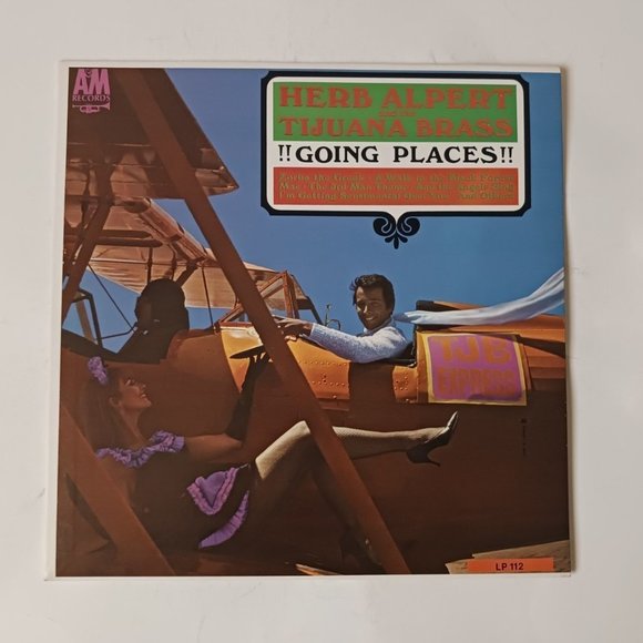 Herb Alpert and Tijuana Brass Going Places vinyl record, 1965 original record - Picture 1 of 10